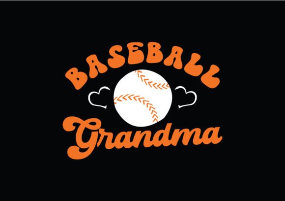 Baseball Grandma SVG DESIGN
