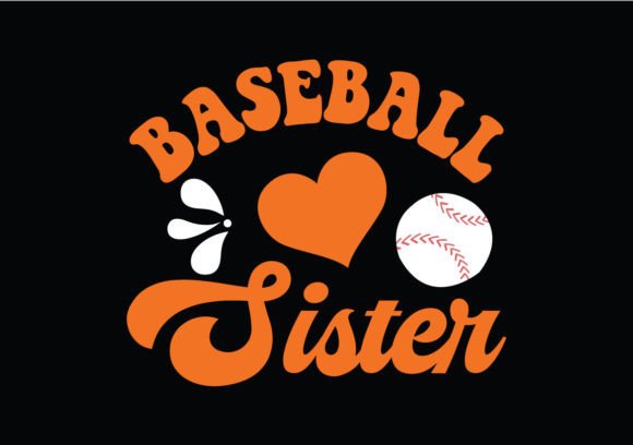 Baseball Sister SVG DESIGN