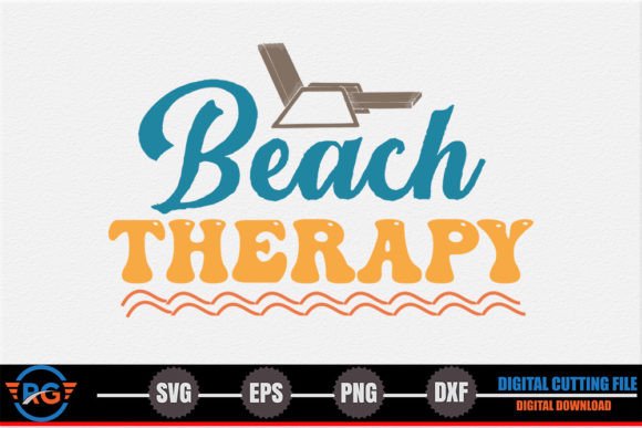 Beach Therapy – Retro Summer SVG