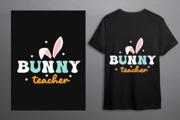 Bunny Teacher - Easter Teacher Svg