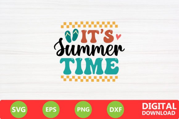 Its Summer Time - Summer Retro SVG