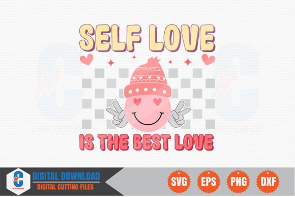Review: Self Love is the Best Love Retro SVG