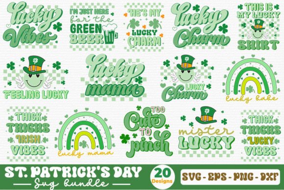 Review: St. Patrick's Day Retro SVG Bundle for Embroidery