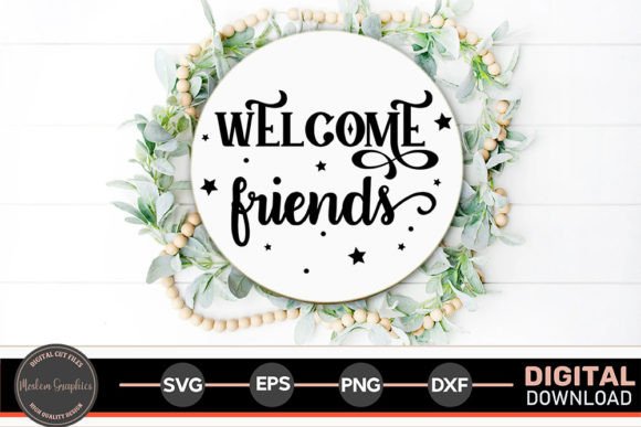 Review: Welcome Friends Home Sign SVG for Embroidery