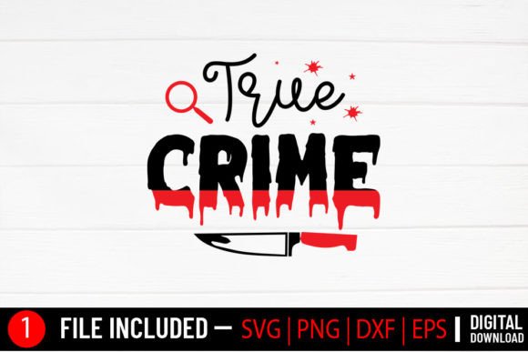 True Crime SVG: A Designer's Take on Bold Embroidery